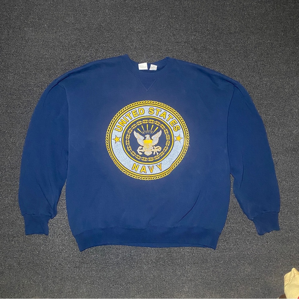 Vintage United States Navy pullover crewneck size 2xl